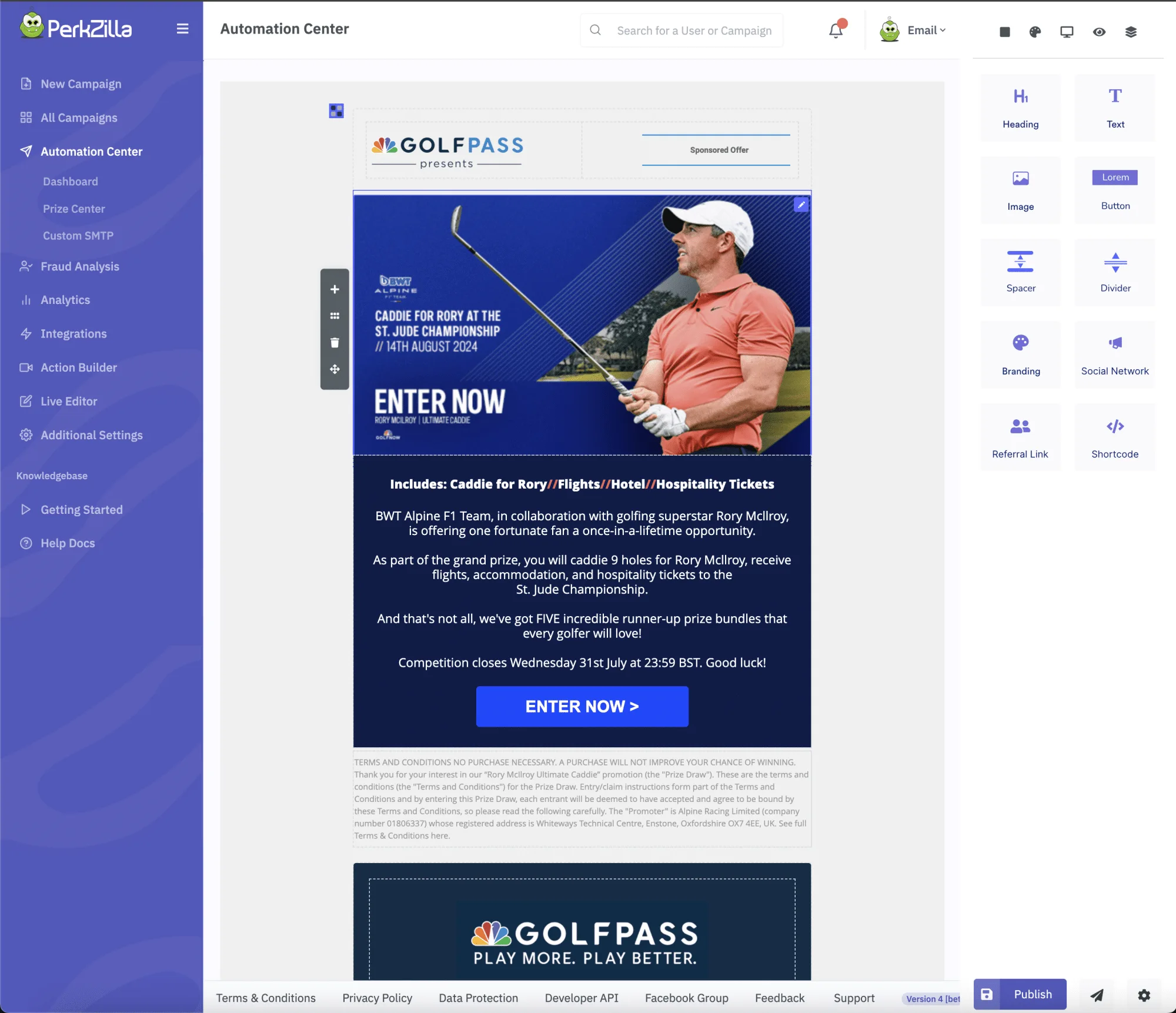 PerkZilla Automation Center - Rory